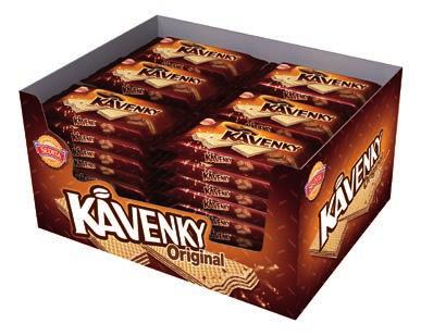 KVENKY 50 g Wafers with coffee