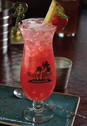 BLUE DEVIL RM47 with Hurricane Glass RM112 This devilishly sinful delight is a blend of Captain Morgan Original Spiced Rum, Blue Curacao, margarita mix and raspberry syrup.