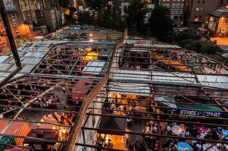 Popup street feasts London Union turns underused and derelict corners of the city into vibrant street food markets.
