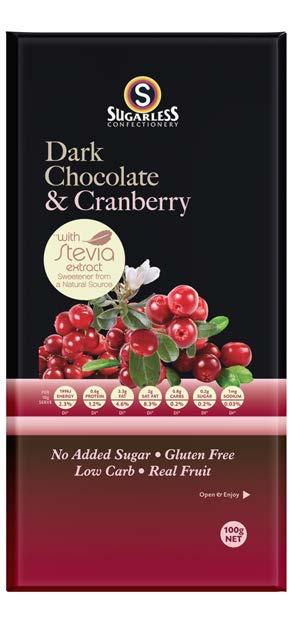 Ref. # 425 482 Product Dark Chocolate & Cranberry