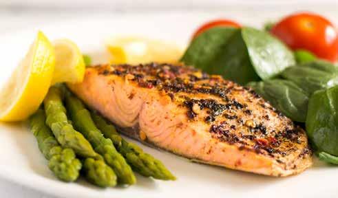 Sautéed chicken topped with white wine cream sauce CREATE YOUR TABLE One Entrée $27 Two Entrées $30 Three Entrées $33 ENTRÉE CHOICES Pan seared Norwegian salmon finished with a mustard vinaigrette,