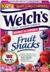 07 3 for Welch s Fruit Snacks 6.4 9 oz.