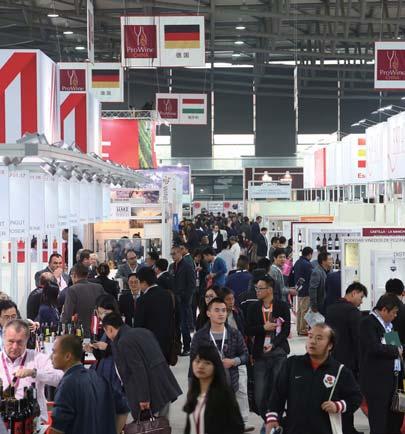 PROGRESSIVE: SETTING NEW STANDARDS PROGRESSIVE: With visitors from more regions and an increased total number of trade visitors ProWine China 2014 did not only reach but actually surpass its already