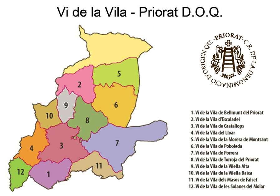 PRIORAT VILLAGES The rules of Village Wines was approved the september 2009 by the
