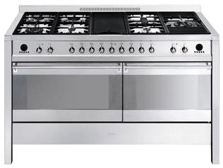 A5-5 150CM "Opera" Dual cavity Cooker with Gas hob and Electric griddle Energy rating AA EAN13: 8017709099343 *Special promotion on this model* 5 year guarantee on parts and labour if purchased by