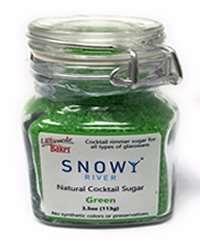 Over 20 natural choices available starting from 4oz up to bulk pack sizes, including: Edible Glitters Snowy River cocktail glitter