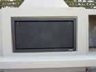 optional Stainless Steel fire surround. Replaces the black steel surround.
