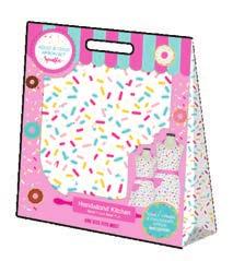 Sprinkles Parent & Child Apron Boxed Set Adult apron: 31 W x