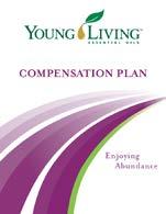Highlight leaflet provides an overview of Young Living's generous compensation plan and bonus