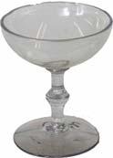 2 1/4"xTop2 3/4" Champagne Glass H4 1/2"xDia.