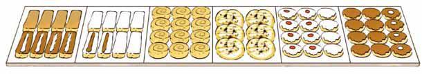 TOP ROW ---------------------------------------------------------------------- (left to right) Blueberry Donuts; Yeast-Raised Rings gl