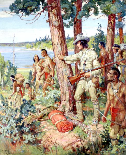 Etienne Brule Lived with Huron Lake Superior (1621-1623) First