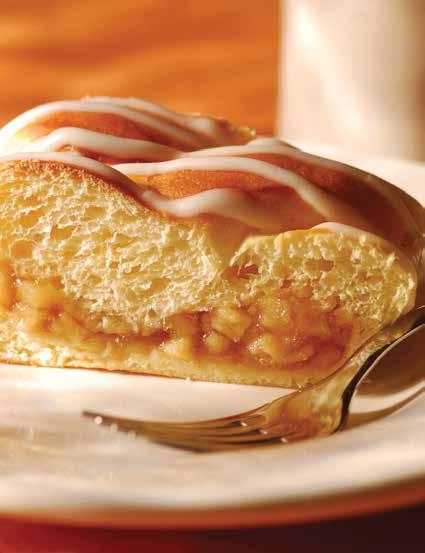 delightful apple filling and baked to perfection, then topped with a delicious icing. 20 oz.