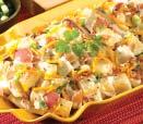All varieties. 4.49lb. Twice Baked Potato Salad Loaded with cheddar cheese and real bacon!