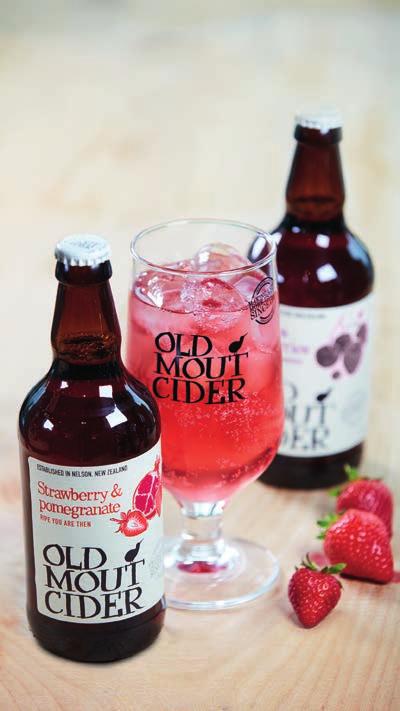 Summer in aglass! OLD MOUT CIDER ABV 4% (500ml) Berries & Cherries or Strawberry & Pomegranate. stonehouserestaurants.co.uk Our menu descriptions do not include all ingredients.