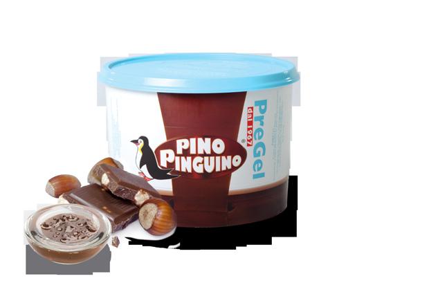 Pinguino Original Arabeschi (Chocolate-Hazelnut) as a dipping sauce.