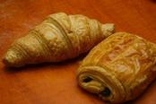 PASTRY TRADITIONAL CROISSANTS A croissant is a buttery flaky pastry, named for its distinctive crescent shape. It is also sometimes called a crescent or crescent roll.