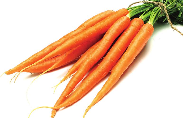 CARROT Scrub all soil from carrots before eating or cooking. If desired, peel with a vegetable peeler.