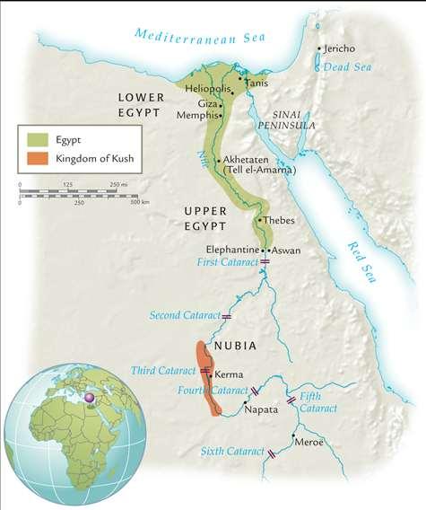 The Nile River Valley Fed by rain and snow in the high mountains of east Africa, the Nile, which is the world's longest river, courses some 6,695 kilometers (4,160 miles) from its source at Lake