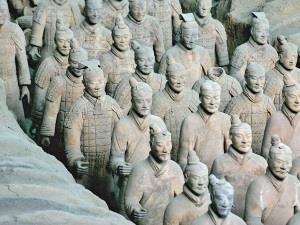 Article from The Independent on Wednesday 12 October 2016, by Ian Johnston, Science Correspondent Ancient Greeks may have built China's famous Terracotta Army 1,500 years before Marco Polo 'We have