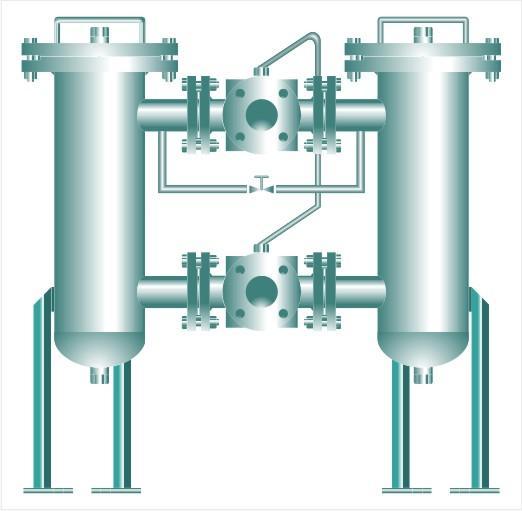 Duplex Strainer 1. Superior Filtration Area 2. Customized Design Possible 3. Isolation of the Process Stream from the Debris Collection 4. Continuous Filtration during Basket Change-Out 1.