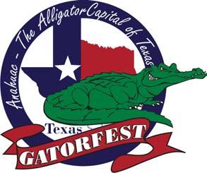 Texas GATORFEST 2017 BARBECUE COOK OFF APPLICATION FOR ENTRY Friday, September 8 and Saturday, September 9, 2017 Fort Anahuac Park - Anahuac, Texas Please print or type this application COMPLETELY