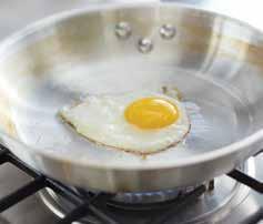 CHAPTER 3 FOUNDATIONS OF RESTAURANT MANAGEMENT & CULINARY ARTS ESSENTIAL SKILLS MAKING A FRIED EGG 1 Heat a frying pan and add fat (such as clarified butter, bacon fat, shortening, oil, or margarine).