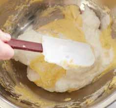 CHAPTER 3 EGGS AND DAIRY PRODUCTS ESSENTIAL SKILLS MAKING SOUFFLÉS 1 Prepare a base (usually a béchamel sauce) and add the flavoring. 2 Whip egg whites and fold the whites into the base.