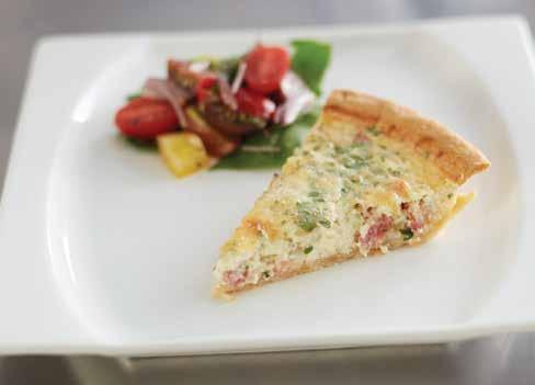 CHAPTER 3 FOUNDATIONS OF RESTAURANT MANAGEMENT & CULINARY ARTS RECIPE QUICHE LORRAINE COOKING TIME: 1 HOUR 20 MINUTES YIELD: ONE 9-INCH QUICHE INGREDIENTS 5 slices Bacon, small dice 1 cup Small-diced