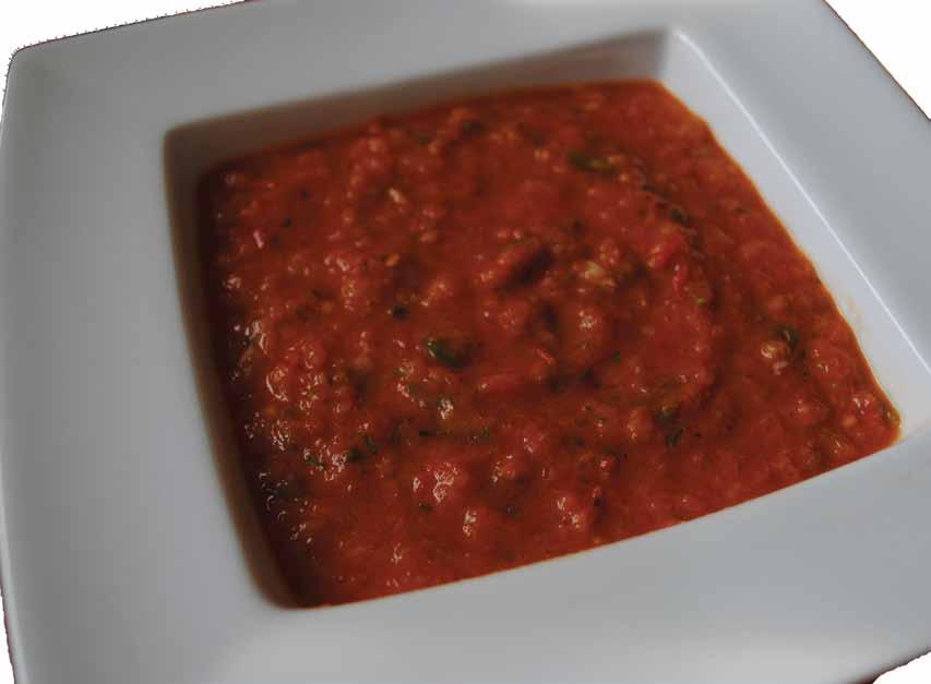 Tomato Dip with Mini Toast Ingredients 6 Roma Tomato s 1/2 Onion chopped fine 1Tbs of Worcestershire Sauce 1tps Chillli Flakes or other spice 1/4 tsp Stevia Fry Tomato and onion