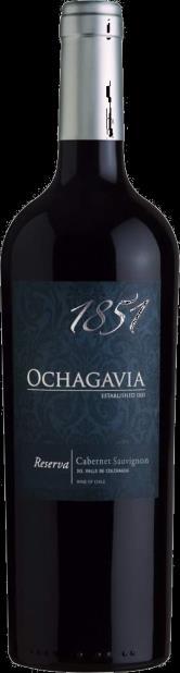 1851 honors the founding year of Viña Ochagavia. This Reserve line offers a variety of fresh white an red aged wines of the most prestigious valleys from the Valle Central zone.