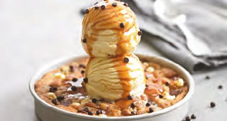 75 Pizookie Flavors: NEW Monkey Bread Chocolate Chunk White Chocolate Macadamia Nut Peanut Butter Triple Chocolate Made With Ghirardelli Salted Caramel Cookies n Cream Gluten-Free Chocolate Chip BJ s