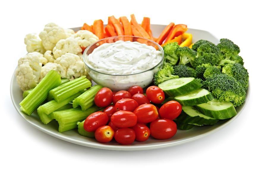 Specialty Displays Seasonal Vegetable Crudité $3.00 per person Fresh Cut Vegetables Served with Ranch Dipping Sauce Antipasto Display $5.