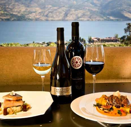 ABSOLUTE DINING A Dining Experience To Remember s Terrace Restaurant The award-winning Terrace Restaurant at Family Estate provides one of the most glorious dining experiences in the Okanagan Valley.