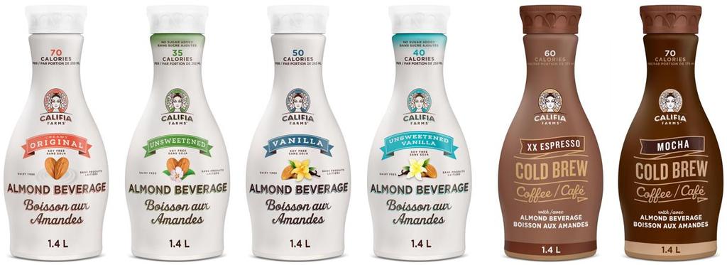 Califia Farms Almond Beverages Coffee Beverages Founded in 2010 by a