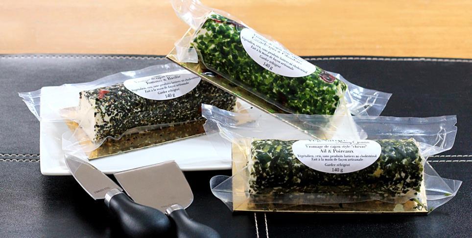 A lot more than a just pale imitation of traditional goat cheese, VegNature vromages stand out