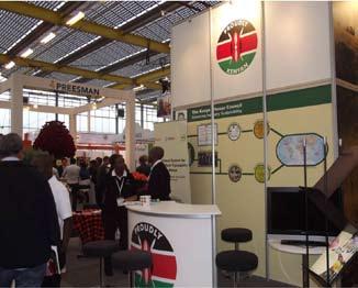 The Kenyan delegation to the fair was comprised of Zakayo Magara and Josephine Simiyu (both from AFFA- Horticultural Crops Directorate),