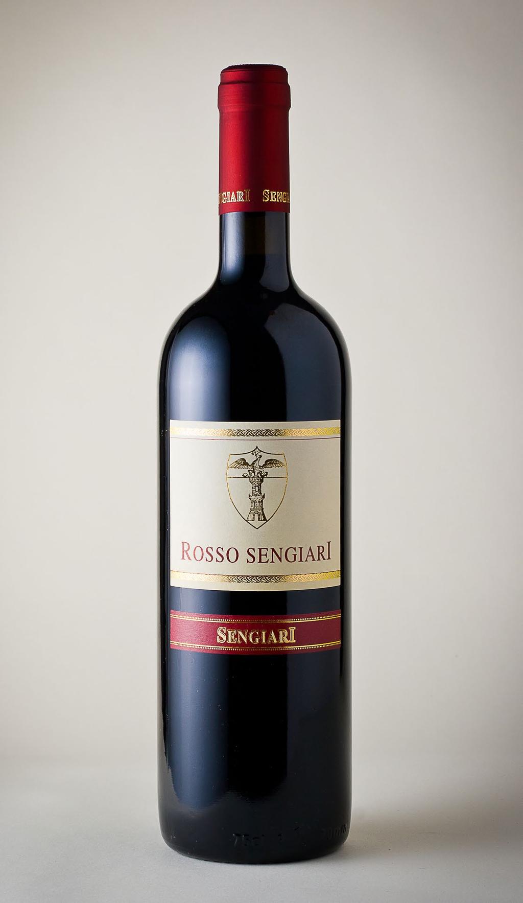 Rosso IGT Veneto Sengiari Grapes: Merlot and prevalence of cabernet Alcohol Content: 13 Taste and smell: Red ruby colour with garnet red hues.