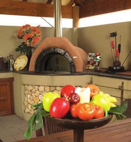 Not only is a wood fired oven a classic garden feature and superior cooking facility, but an entertainment unit all in one!