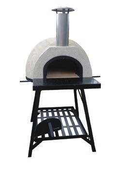 The Classic Granite Portable PORTABLE Range Whats Included Made with 100% refractory materials Castable Refractory Clay Flue