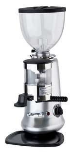 This two group espresso machine with automatic waterfilling, build in water pump and electronic cup dosing has microprocessor controlled electronic measured dosage and digital programming from the