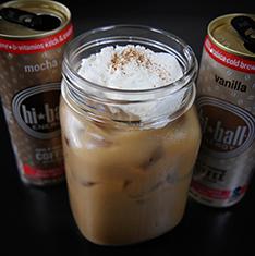 Fill remaining way with ice and top with whipped cream and a pinch of nutmeg. Hiball Bahama Mama 2.0 oz.