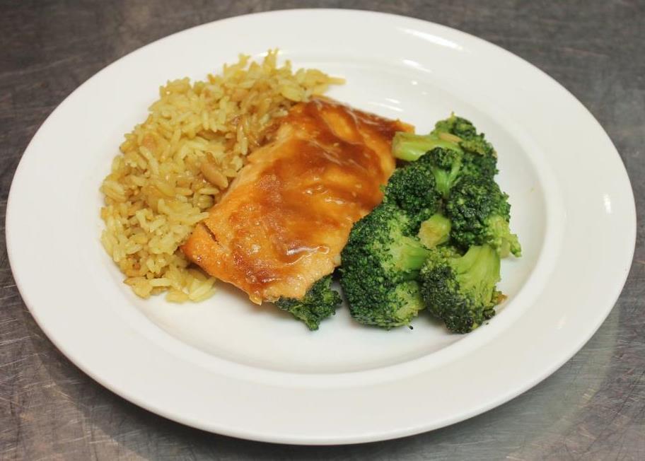 1. Use fresh, thawed or frozen salmon filets Skin-on or skinless If using frozen, rinse