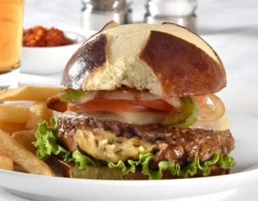 Stuffed Burger: Quick Facts Product is Raw, Frozen Stuffed Burgers come in three varieties 1. 74535 Stuffed Nacho Jalapeno: Diced Jalapenos and Nacho Cheese 2.