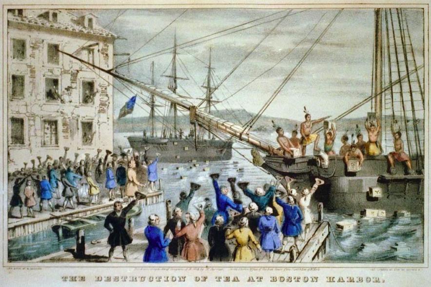 Name: Class: A Participant s First-Hand Account of the Boston Tea Party By George Hewes From A Retrospect Of The Boston Tea Party 1834 The Tea Act of 1773 was passed by the British government to