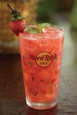MOJITO MOJO STRAWBERRY MOJITO RM52 Bacardi Superior Rum muddled with strawberries, mint and lime topped with club soda.