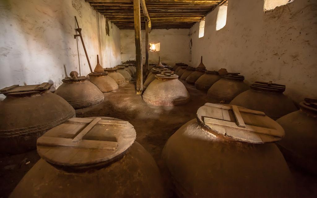 Art of Ageing Long before the time of refrigeration, the need to preserve cheese led the islanders on Lesvos to store it in traditional clay containers filled with olive oil.