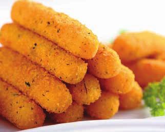 Mozzarella Sticks 26 12 pack of string cheese 2 large eggs ½ cup grated Parmesan cheese 2 cups Italian breadcrumbs cup all purpose flour Unwrap string cheese and place on a freezer-safe dish.