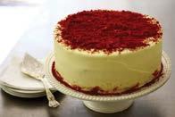 24 The Best of both worlds - A traditional Baked Cheese Cake with a layer of Red