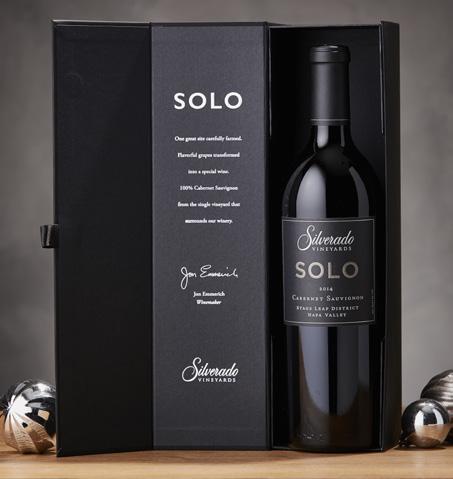 $637.50 $562.50 Club 2014 SOLO Cabernet Sauvignon Gift Boxes Included 750ml 1.